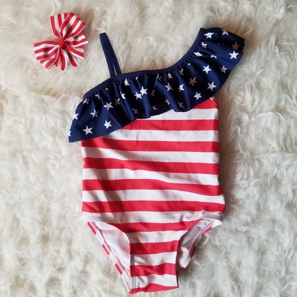 4th of july baby swimsuits